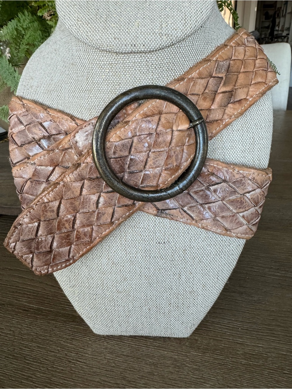 BED STU Dreamweaver Belt Beige L